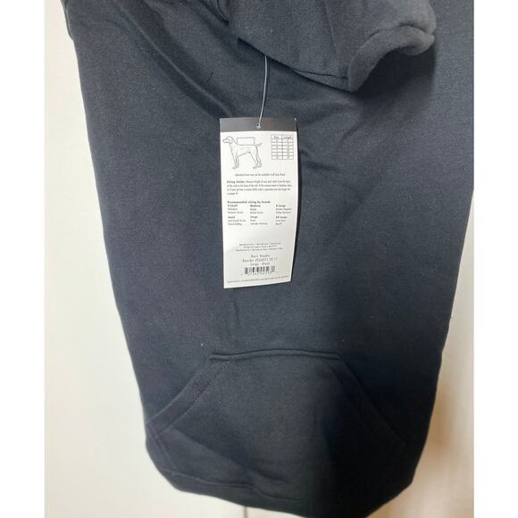 Casual Canine Dog Black Basic Hoodie Large NEW - Picture 4 of 7